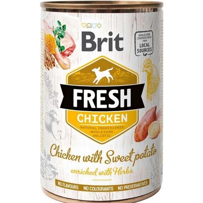 Brit Fresh Chicken with Sweet Potato 400 g
