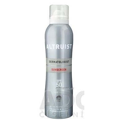 Westmark International BV Altruist Neviditeľný opaľovací spray SPF50 200 ml