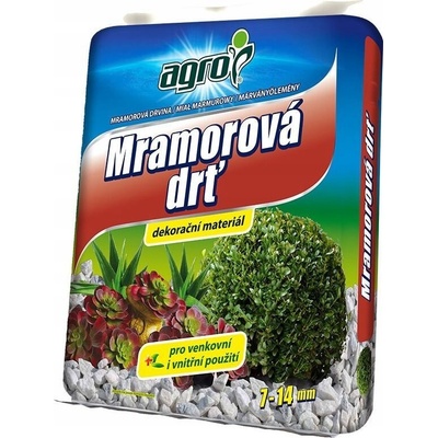 Agro Mramorová drť 7-14 mm 30 kg – Zbozi.Blesk.cz