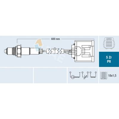 Lambda sonda FAE 75089