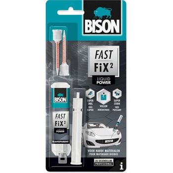 Bison Fast fix Power 10 g transparentní