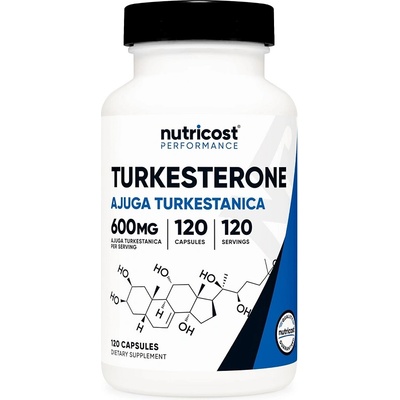 Nutricost Turkesterone 600 mg, 120 Capsules