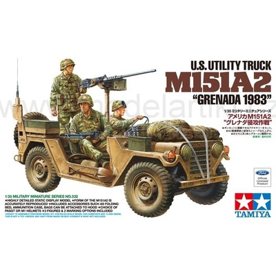 Tamiya U.S. M151A2 Invasion of Grenada w/3 figures 1:35