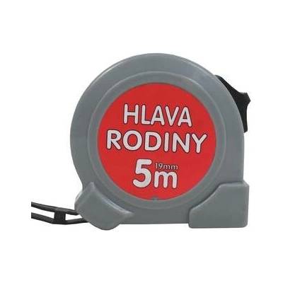 Toptrade svinovací metr 5 m × 19 mm, jednobrzdový