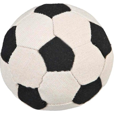 Trixie Futbalová lopta plátno plnené molitanom 11 cm