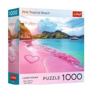 Trefl Puzzle 1000 USA Collection: Pink Beach TREFL