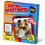 Mirage Hobby Convex Painting Dogs - Shetland Sheepdog