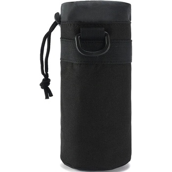 Dragowa Tactical vodeodolný obal na fľašu čierna