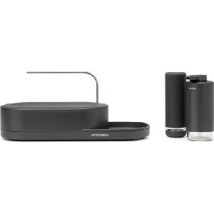 Brabantia Органайзер за аксесоари за мивка SinkStyle с дозатори сив 3 части (227905)