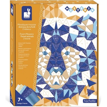 Image 1 of Janod Творчески комплект Janod - Мозайки горски животни (J07974)