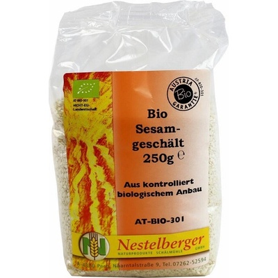 Nestelberger Sezam biely lúpaný BIO 250 g