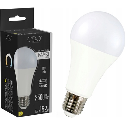 Edo Solutions MARI B LED E27 17W 4000K neutrální NW 2500lm žárovka