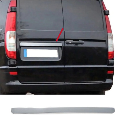 Nerez kryt madla nad zadni SPZ Mercedes Benz Vito W639 2003-2014 logo VITO