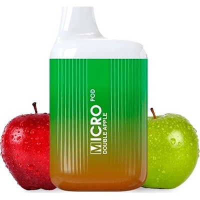 Micro Pod Double Apple 0 mg 600 potáhnutí 1 ks