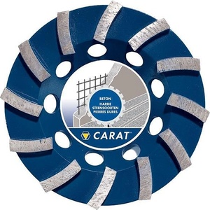  диск диамантен за шлайфане на бетон Ф125х22.23 мм. , Carat (CUDG125300)