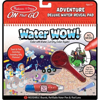 Image 1 of Melissa & Doug - Комплект за рисуване с вода - Забавни прикл (40172)