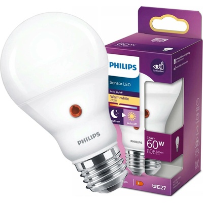 Philips LED žárovka D2D 60W A60 E27 WW FR ND SRT4
