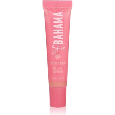 Bahama Skin Lip Juicy Balm vyživujúci a hydratačný balzam na pery s bambuckým maslom Grapefruit 12,5 ml