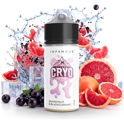 Infamous Cryo Shake & Vape Grapefruit and Blackcurrant 10 ml
