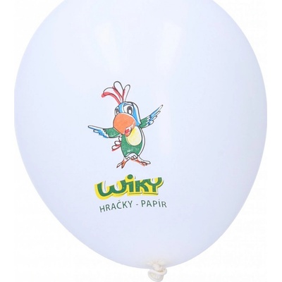 Balónik Wiky biely