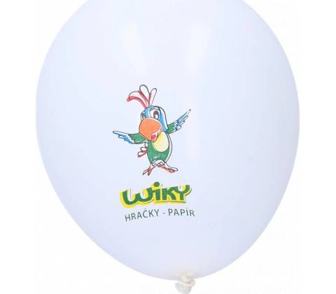 Balónik Wiky biely