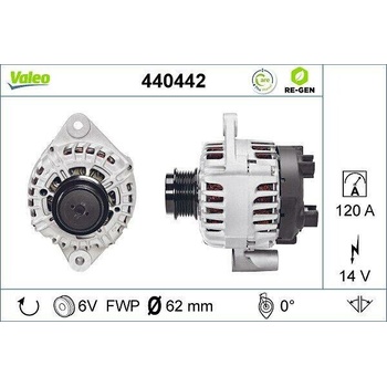 Generátor VALEO 440442