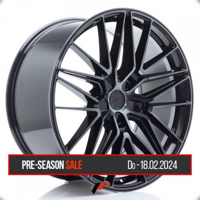 JAPAN RACING JR38 8,5x19 5x114,3 ET45 black brushed