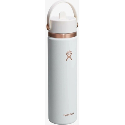 Hydro Flask termoláhev 24 OZ Wide Flex Straw Cap 710 ml white