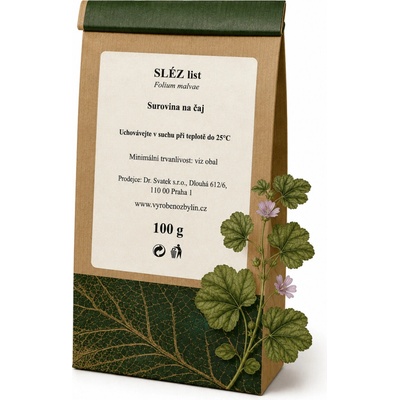 Dr. Svatek Sléz list 100 g