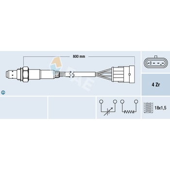 Lambda sonda FAE 77220