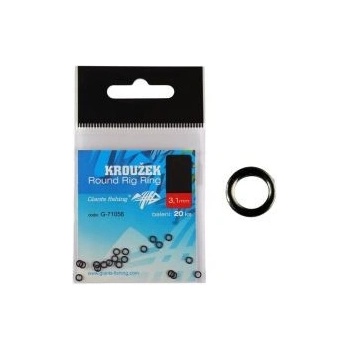 Giants Fishing Krúžok Round Rig Ring Veľ.3,1 mm 20 ks