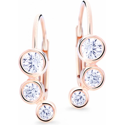 Cutie Jewellery náušnice s třpytivými zirkony Z8030-50-10-X-4