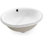 Bathco 0054 - Вграден умивалник MODENA 43, 5x38, 5 см порцелан/бял (BO0008) Мивка за вграждане
