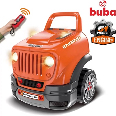 Buba Детски интерактивен автомобил/игра Buba Motor Sport в оранжево