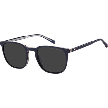 Tommy Hilfiger Слънчеви очила Tommy Hilfiger Men's Square Sunglasses - Blue