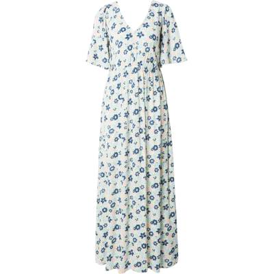 Roxy Лятна рокля 'peaceful swell' синьо, размер xl