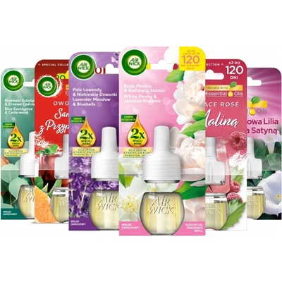 Air Wick Elektrická náplň Zásoba MIX vůní Sada 6 x 19 ml