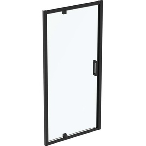 Ideal Standard Connect 2 - Душ кабинка с въртяща се врата, 90 см, черно/прозрачно стъкло K9270V3 (K9270V3)