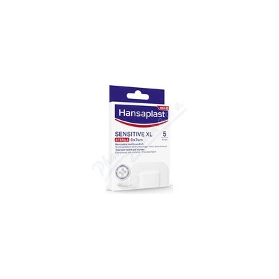 BEIERSDORF Hansaplast Sensitive náplast sterilní XL 5 ks