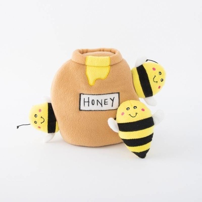 ZippyPaws Burrow Včely v mede čmuchacia hračka pre psov 17 x 17 x 12 cm