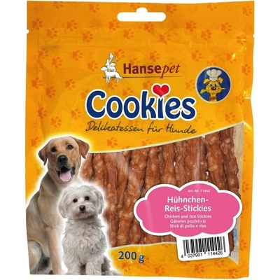 Cookie´s Delikatess kuřecí rýžové tyčinky 3 x 200 g