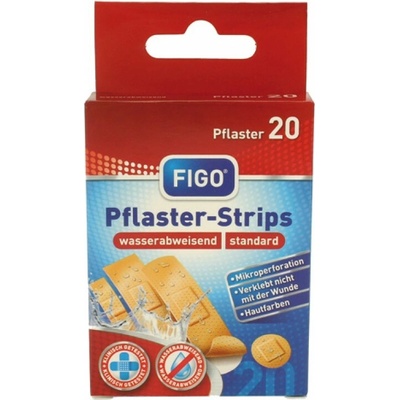 Figo Univerzální náplasti ve 4 tvarech 20 ks
