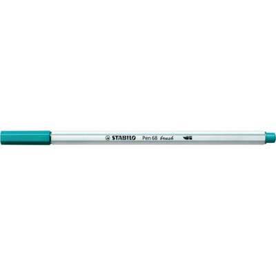 Stabilo Pen 68 brush tyrkysovo modrá