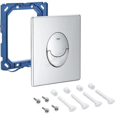 GROHE 42304000 - Бутон за промиване skate air 156 × 197 мм, полирано хромово покритие (gh0682)