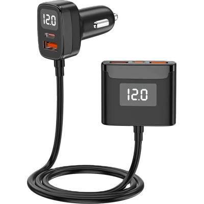 Neven EC17 58W nabíječka do auta 2x USB-C 3x USB-A