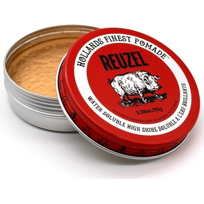 Velmi lesklá pomáda na vlasy Reuzel Red Water Soluble High Shine 95 g