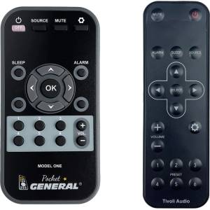 GENERAL TIVOLI AUDIO Model One - дистанционно управление дубликат (Model One) Дистанционно
