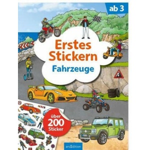 Erstes Stickern Fahrzeuge | Sebastian Coenen (ISBN: 9783845831855)