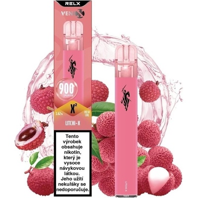 Venix X2 Litchi-X 16 mg 900 potáhnutí – Zboží Dáma
