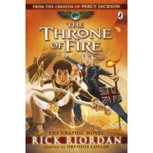 Throne of Fire: The Graphic Novel (The Kane Chronicles Book 2) | Rick Riordan (2015)